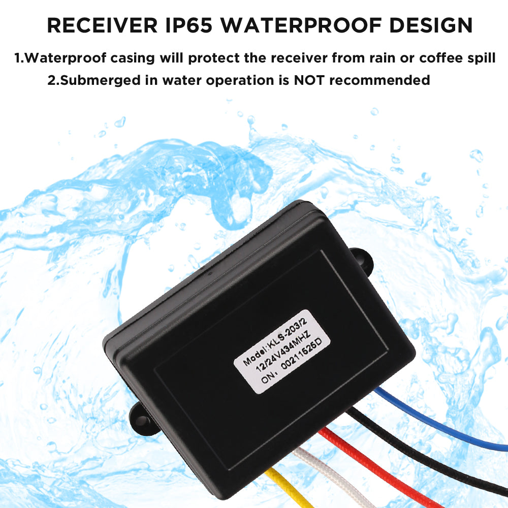 X-BULL 2x Wireless Winch Remote Control 12 Volt 150ft Handset Switch 4wd Tristar Online