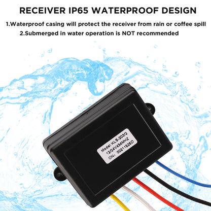 X-BULL 2x Wireless Winch Remote Control 12 Volt 150ft Handset Switch 4wd Tristar Online