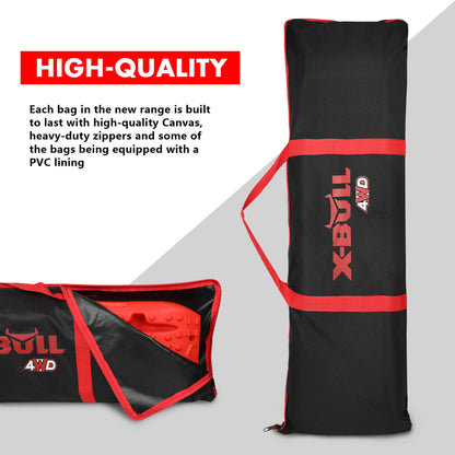 X-BULL Recovery tracks Carry Bag 4x4 Extraction Tred Bag Black Tristar Online