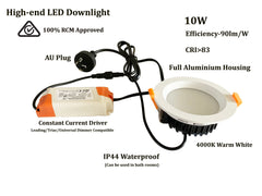 12 x 10W LED IP44 Dimmable Down Light Kit Tristar Online