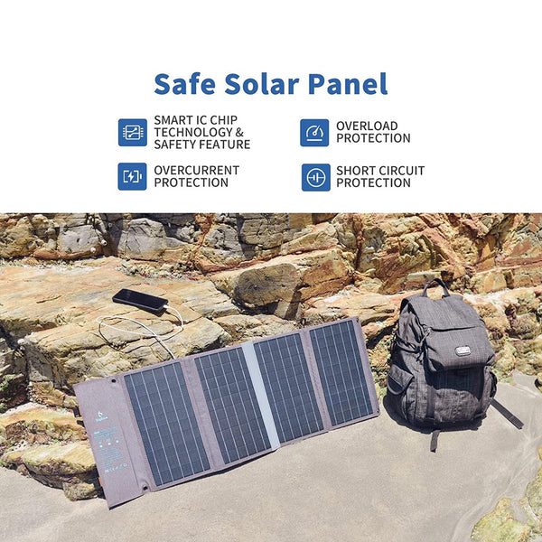 BigBlue Portable 36W Solar Panel Charger Tristar Online