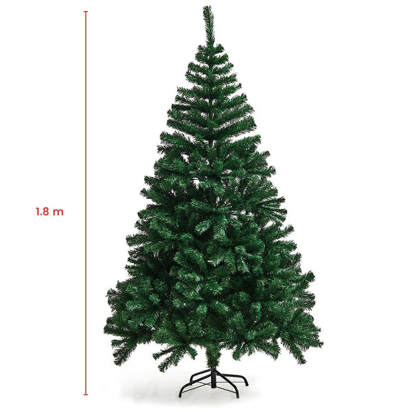 FESTISS 1.8m Christmas Tree with 250 LED Lights Warm White (Green) FS-TREE-08 Tristar Online
