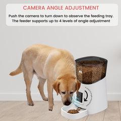 Floofi Smart Pet Feeder with Camera - White - FI-FD-109-CX Tristar Online