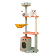 Floofi 143cm Dinosaur Cat Condo Cat Tree Green FI-CT-154-MM Tristar Online