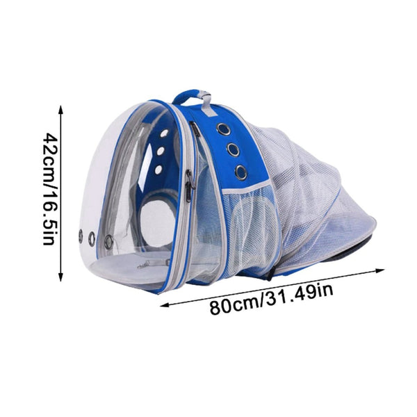 Floofi Expandable Space Capsule Backpack - Model 1 (Blue) FI-BP-114-FCQ Tristar Online