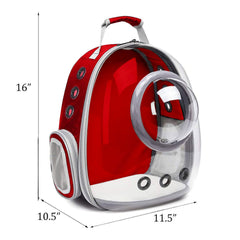Floofi Space Capsule Backpack - Model 2 (Red) FI-BP-111-FCQ Tristar Online