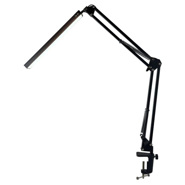 GOMINIMO LED Swing Arm Desk Lamp with Clamp (Black) GO-SDL-100-PR Tristar Online