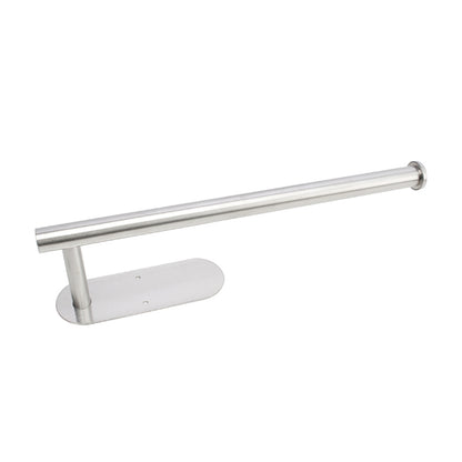 GOMINIMO Self Adhesive or Drilling Paper Towel Holder Wall Mount (Silver) GO-PTH-100-TN Tristar Online