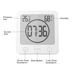 GOMINIMO Timer Shower Clock (White) GO-SC-100-EM Tristar Online