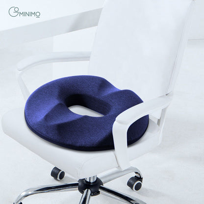 GOMINIMO Memory Foam Seat O Shape Navy Blue Tristar Online