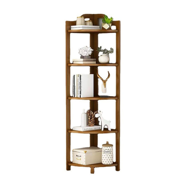 GOMINIMO Bamboo Corner Shelf 5 Tier GO-BCS-100-YJ Tristar Online