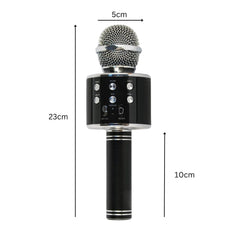 GOMINIMO 4 in 1 Wireless Bluetooth Karaoke Microphone with Record Function (Black) Tristar Online