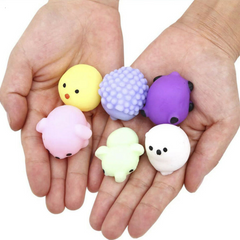 GOMINIMO Mochi Squishy Toy 64pcs for Kids Party Favors Tristar Online