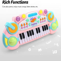 GOMINIMO Kids Toy Musical Electronic Piano Keyboard (Pink) GO-MAT-112-XC Tristar Online