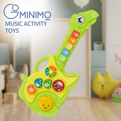 GOMINIMO Kids Musical Guitar Toys with Dinosaur Shape Design (Green) GO-MAT-108-XC Tristar Online