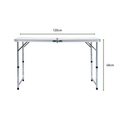 KILIROO Camping Table 120cm Silver (With 4 Chair) KR-CT-104-CU Tristar Online