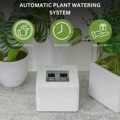 NOVEDEN Plant Watering System with DIY 30-Day Programmable (White) NE-PWD-101-JCE Tristar Online