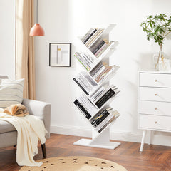 VASAGLE Tree Bookshelf 8 Tier White LBC11WTV1 LBC11WTV1 Tristar Online