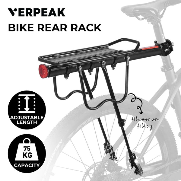 VERPEAK Bike Rear Rack (Black) VP-BRR-100-JK Tristar Online