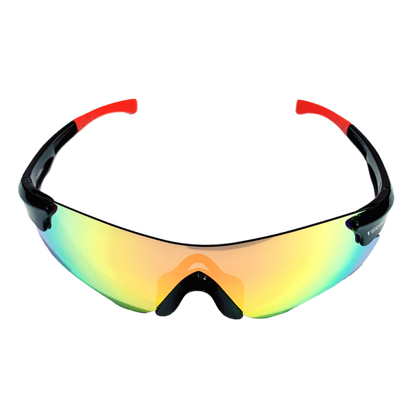Verpeak Sport Sunglasses Type 2 (Black frame with red end tip) VP-SS-102-PB Tristar Online