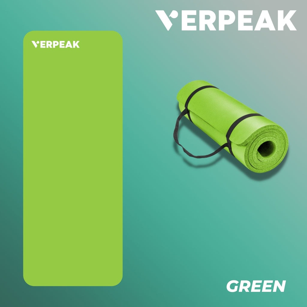 Verpeak NBR Yoga Mat 1.5CM Green VP-MT-121-AC Tristar Online