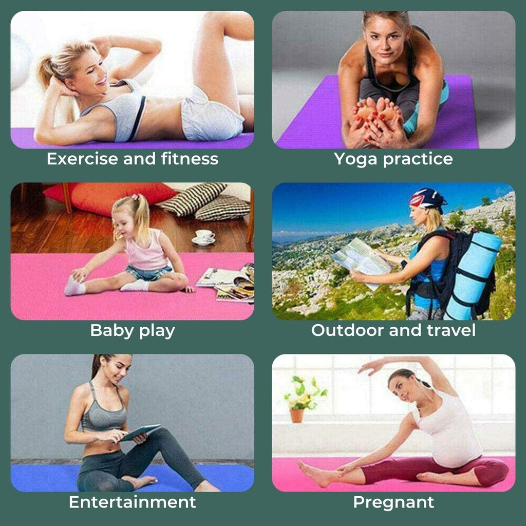 Verpeak NBR Yoga Mat 1.5CM Green VP-MT-121-AC Tristar Online