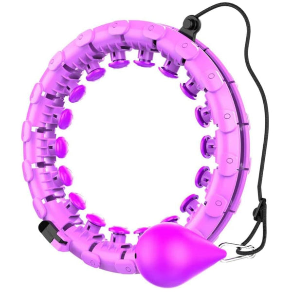 Verpeak Weighted Hula Hoop with 26 Detachable Knots (Purple) VP-WHH-100-GD Tristar Online