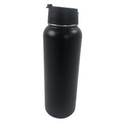 VERPEAK 40oz Vacuum Insulated Water Bottle 3 Lids with Straw (Black) VP-IWB-100-HL Tristar Online