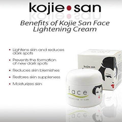 Kojie Face Lightening Cream 30g Skin Whitening Brightening Kojic Acid Dark Spots Tristar Online