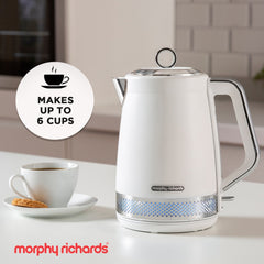 Morphy Richards Illumination Jug Kettle 1.7l - White Tristar Online