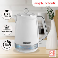 Morphy Richards Illumination Jug Kettle 1.7l - White Tristar Online