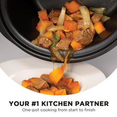 Morphy Richards 3.5l Sear & Stew Slow Cooker - Rose Gold Tristar Online