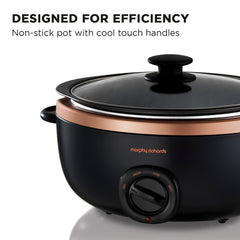 Morphy Richards 3.5l Sear & Stew Slow Cooker - Rose Gold Tristar Online