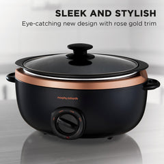 Morphy Richards 3.5l Sear & Stew Slow Cooker - Rose Gold Tristar Online