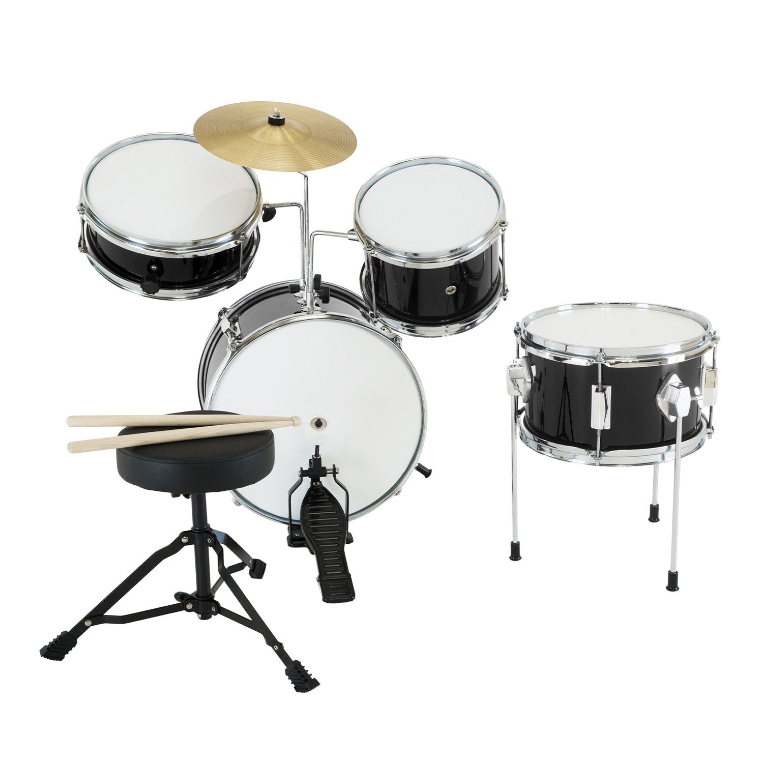 Karrera Children's 4pc Drum Kit - Black Tristar Online
