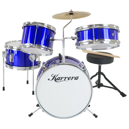 Karrera Children's 4pc Drum Kit - Blue Tristar Online