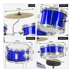 Karrera Children's 4pc Drum Kit - Blue Tristar Online