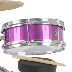 Karrera Childrens 4pc Drum Kit - Purple Tristar Online