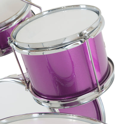 Karrera Childrens 4pc Drum Kit - Purple Tristar Online