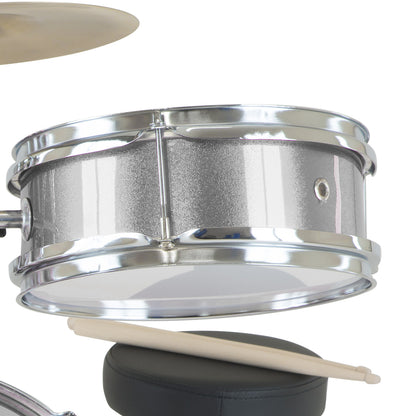 Karrera Childrens 4pc Drum Kit - Silver Tristar Online