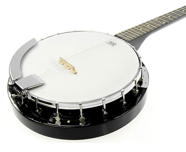 Karrera 5 String Resonator Banjo - Black Tristar Online