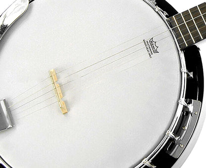 Karrera 5 String Resonator Banjo - Black Tristar Online