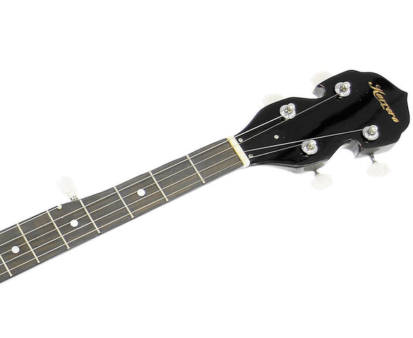 Karrera 5 String Resonator Banjo - Black Tristar Online