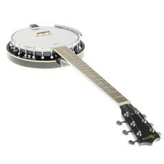 Karrera 6 String Resonator Banjo -  Black Tristar Online