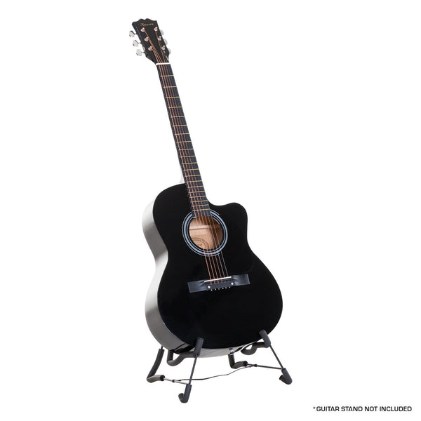 Karrera Acoustic Cutaway 40in Guitar - Black Tristar Online