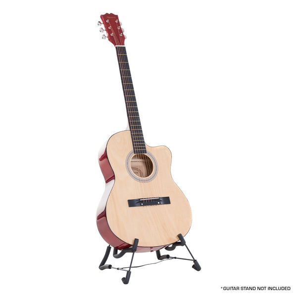 Karrera Acoustic Cutaway 40in Guitar - Natural Tristar Online