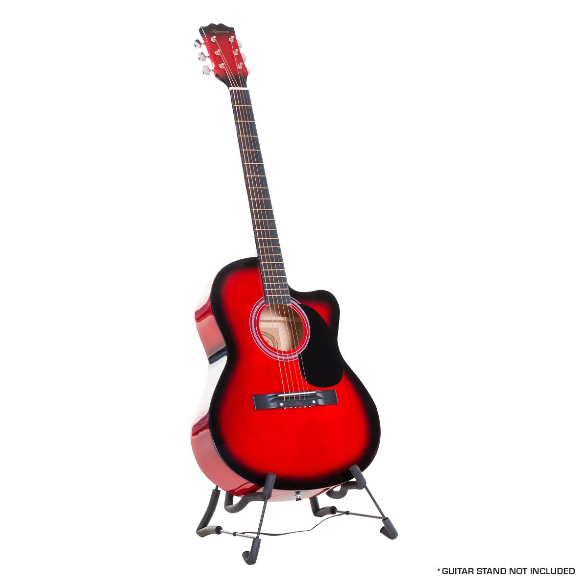 Karrera Acoustic Cutaway 40in Guitar - Red Tristar Online