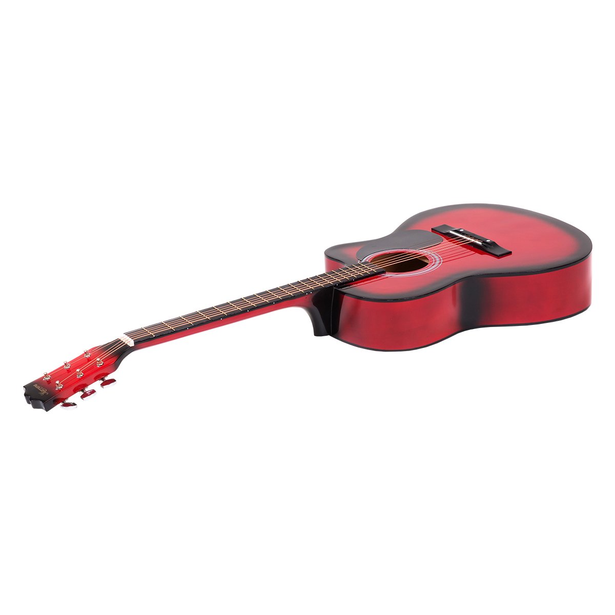 Karrera Acoustic Cutaway 40in Guitar - Red Tristar Online