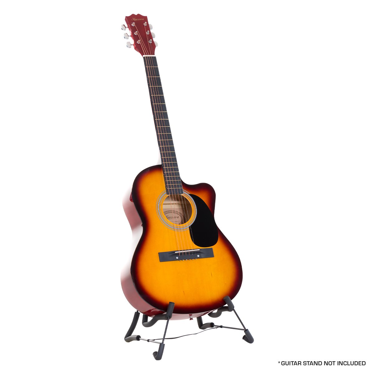 Karrera Acoustic Cutaway 40in Guitar - Sunburst Tristar Online