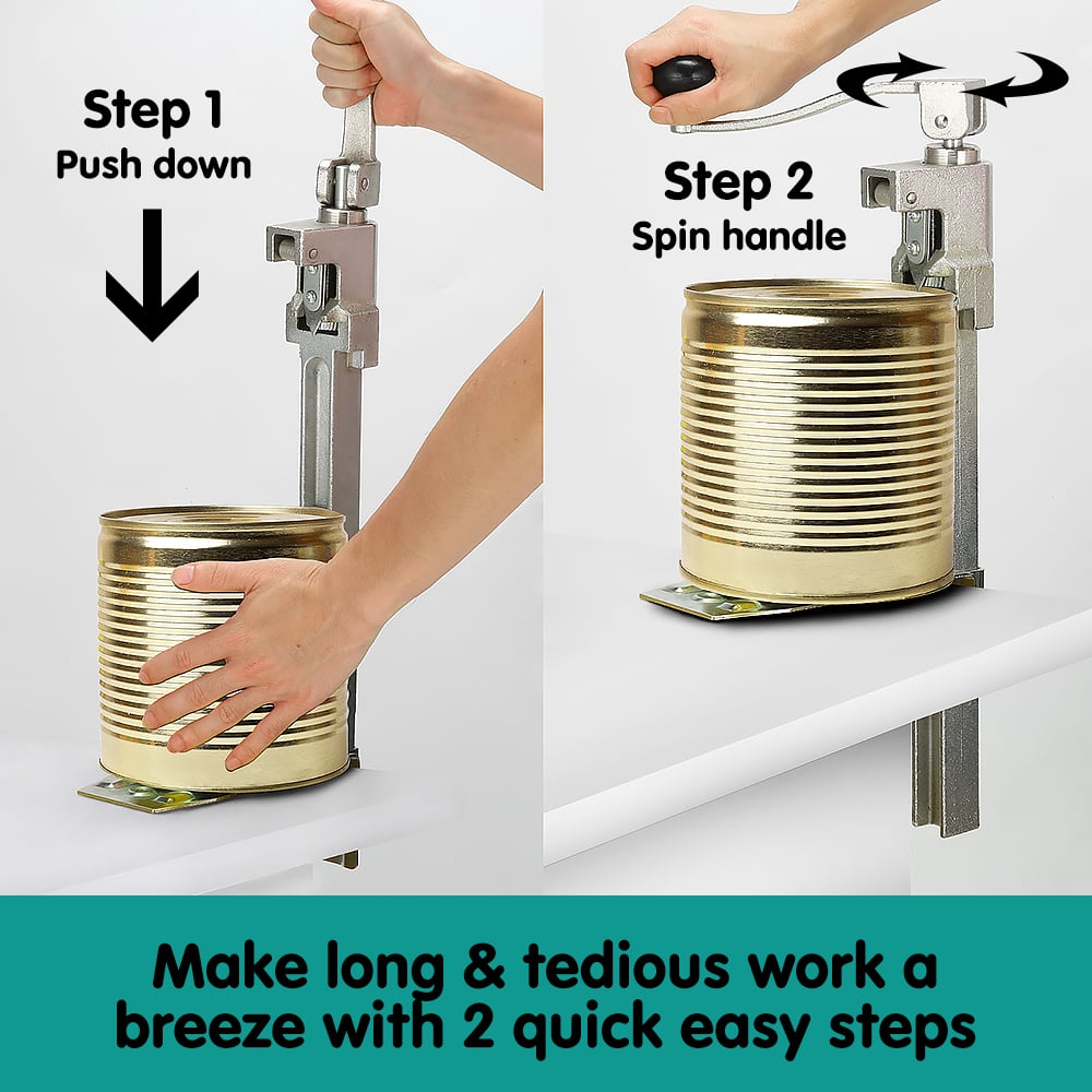 Klika Heavy Duty Can Opener Kitchen Tool Counter Bench Top Tristar Online